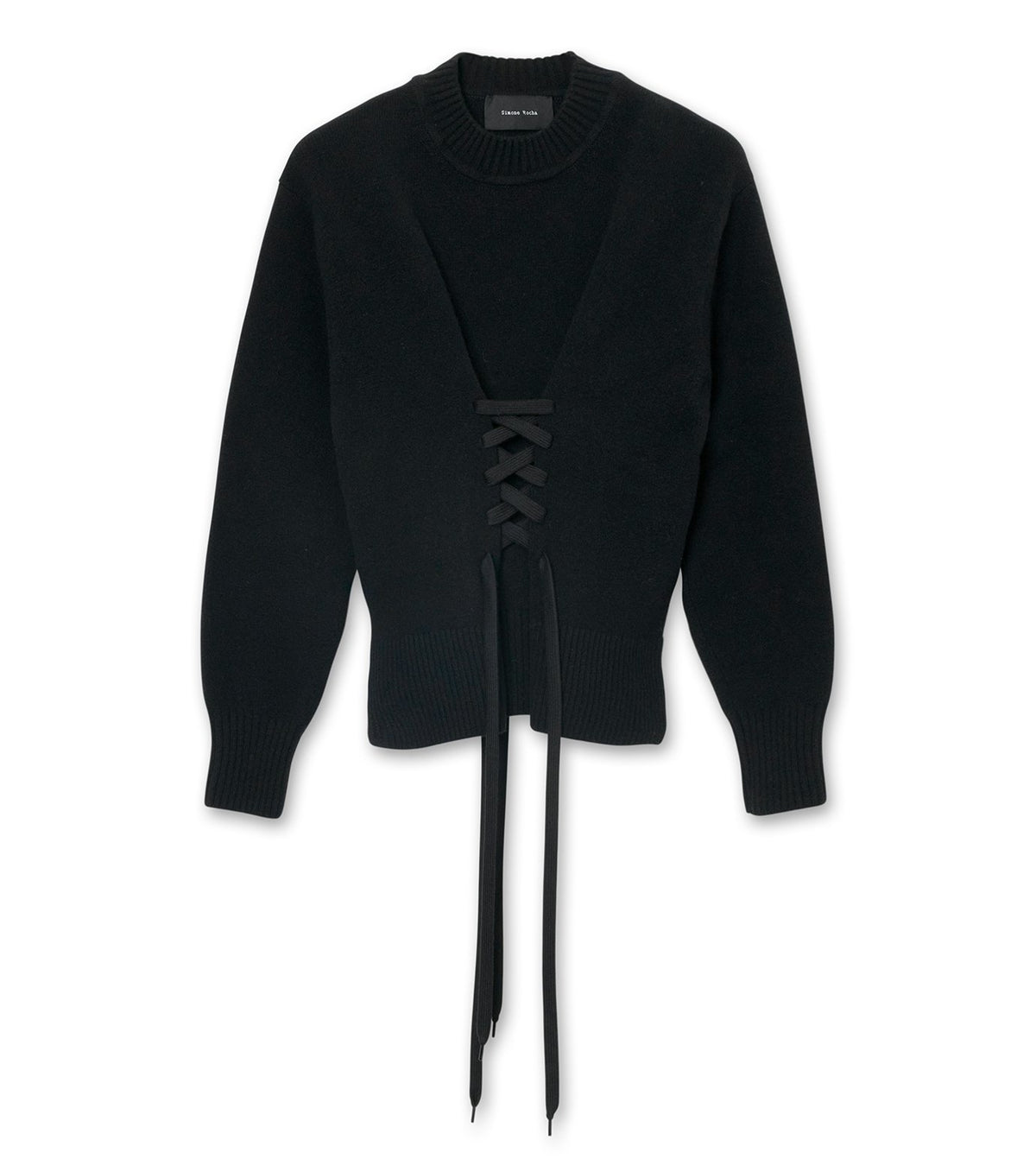 Merino Sculpted Corset Jumper