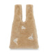 Mini Faux Fur Shopper Bag w/Emb