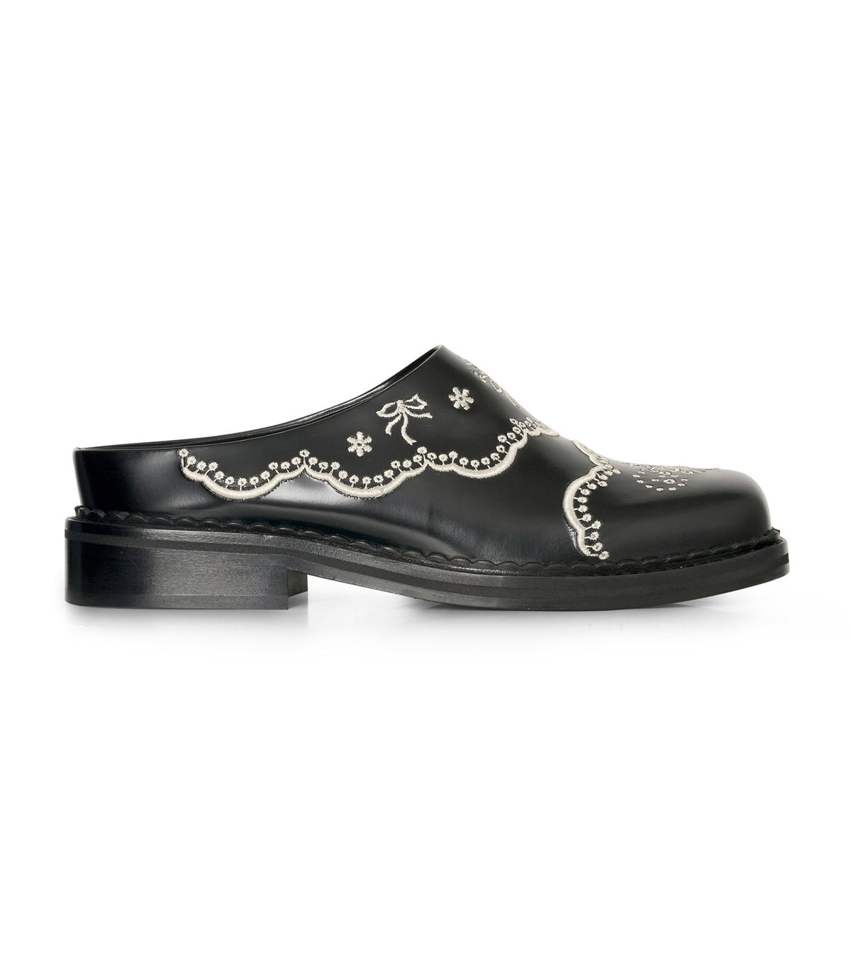 Floral Lace Mule