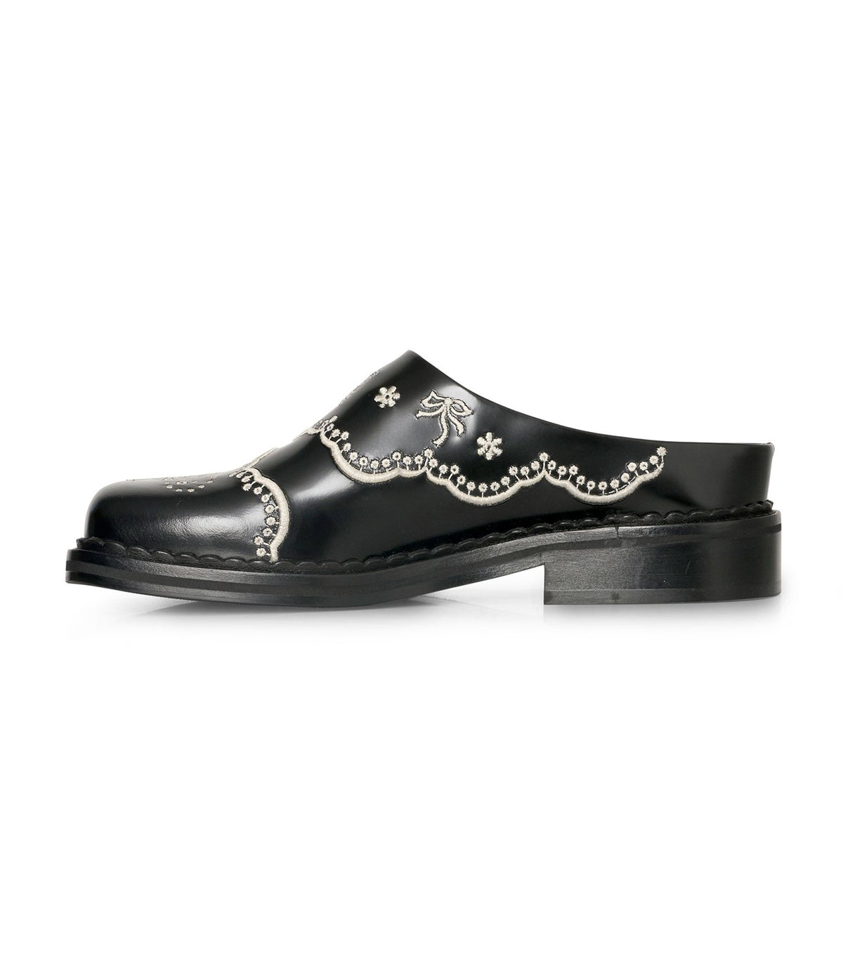Floral Lace Mule