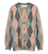 WOOL MOULINE CARDIGAN