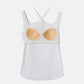 Round Cut-out Bra Tanktop