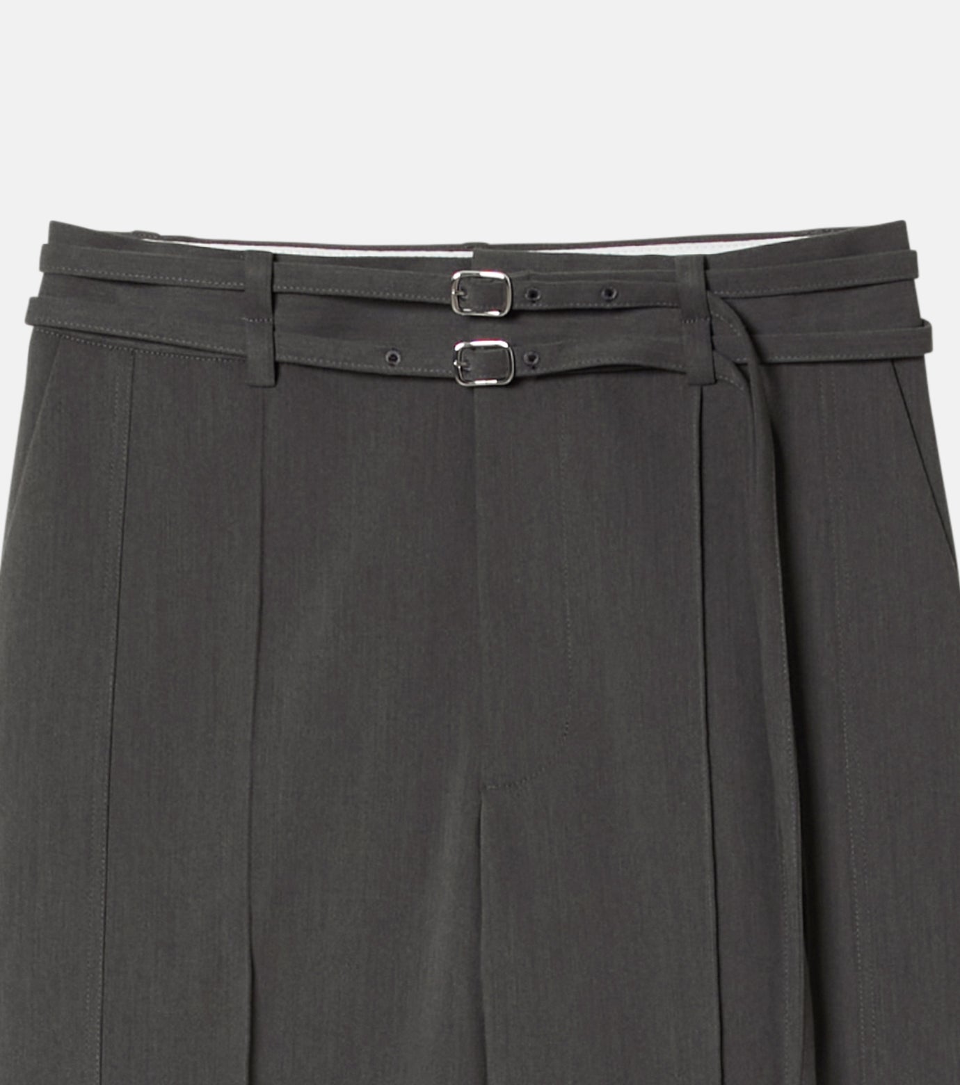 Oxford Double Belted Pants