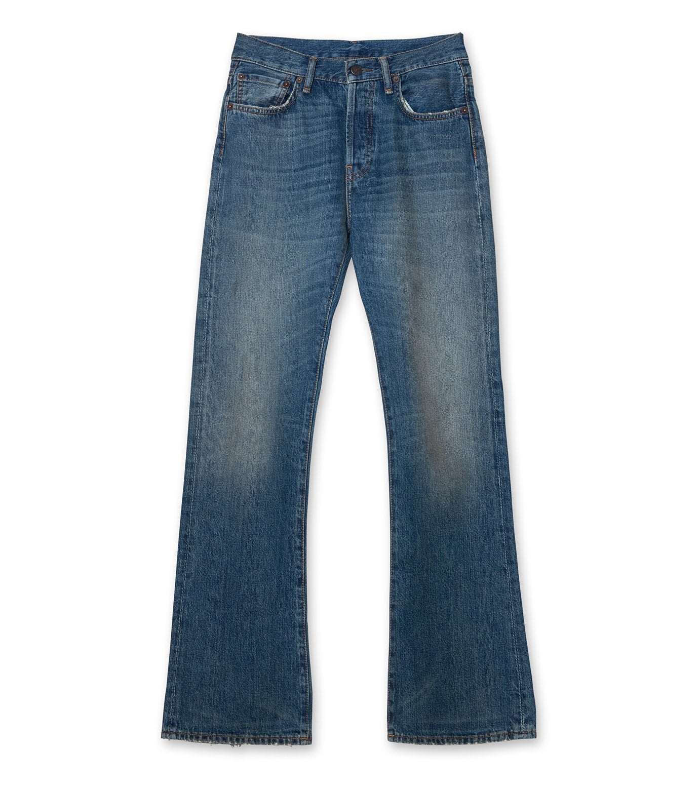 2009F Bootcut Leg Mid Blue Bingo