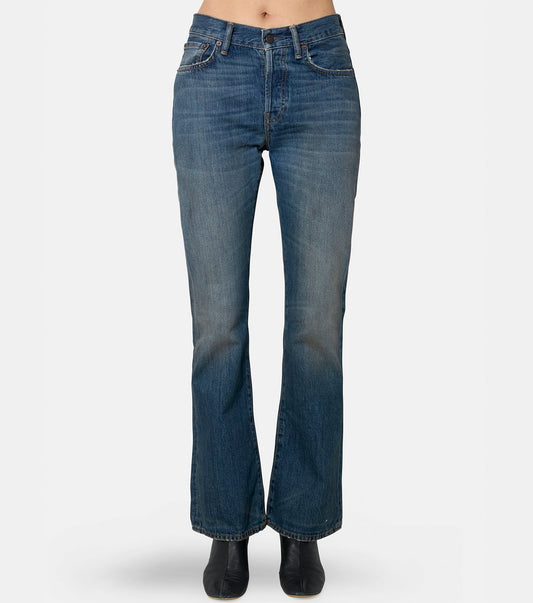 2009F Bootcut Leg Mid Blue Bingo