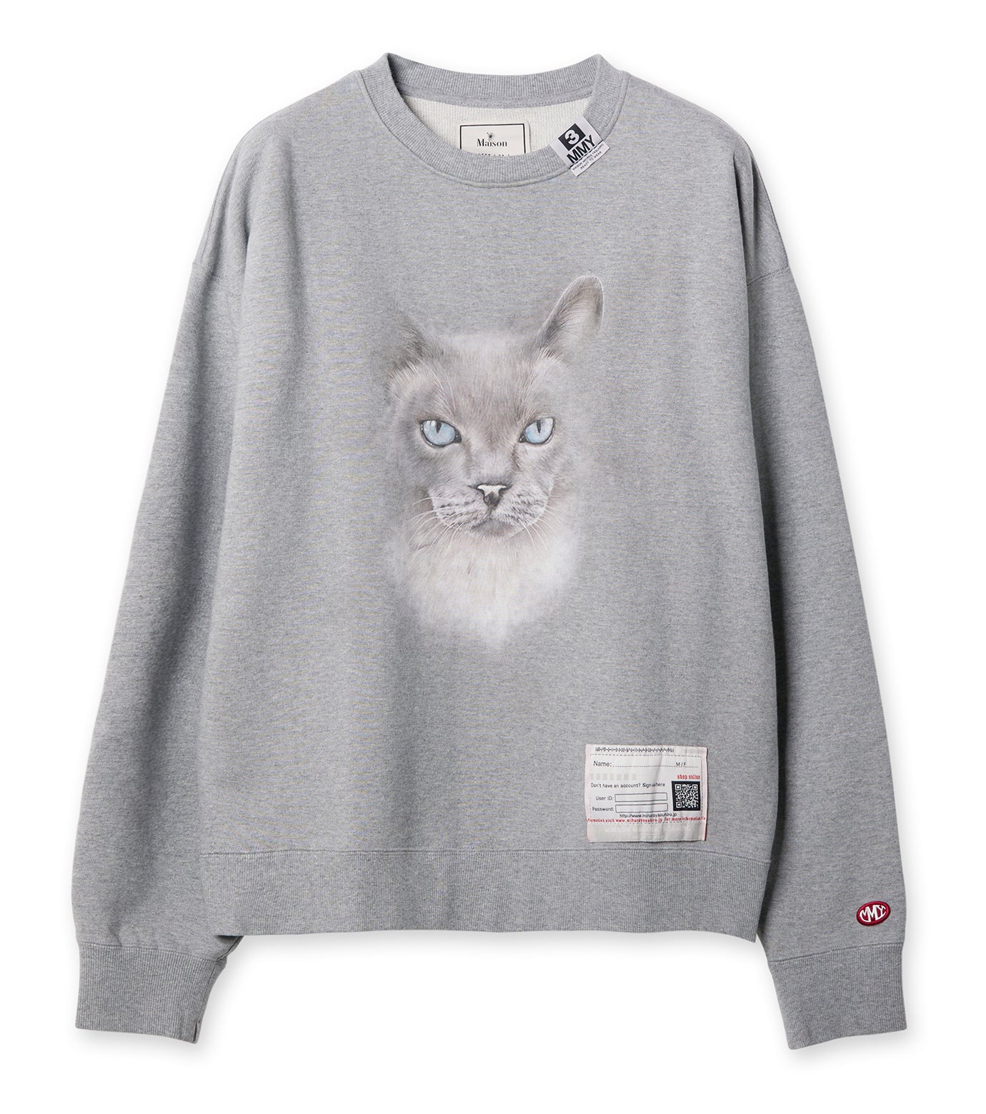 Cat Printed Pullover