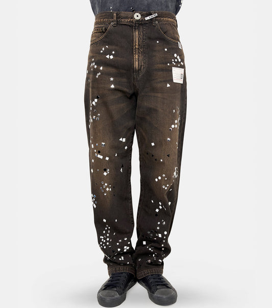 EMBELLISHED JEANS