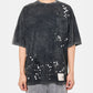 EMBELLISHED BLEACHED TEE