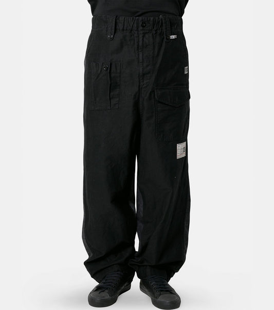 COMBINED CARGO×SWEAT PANTS