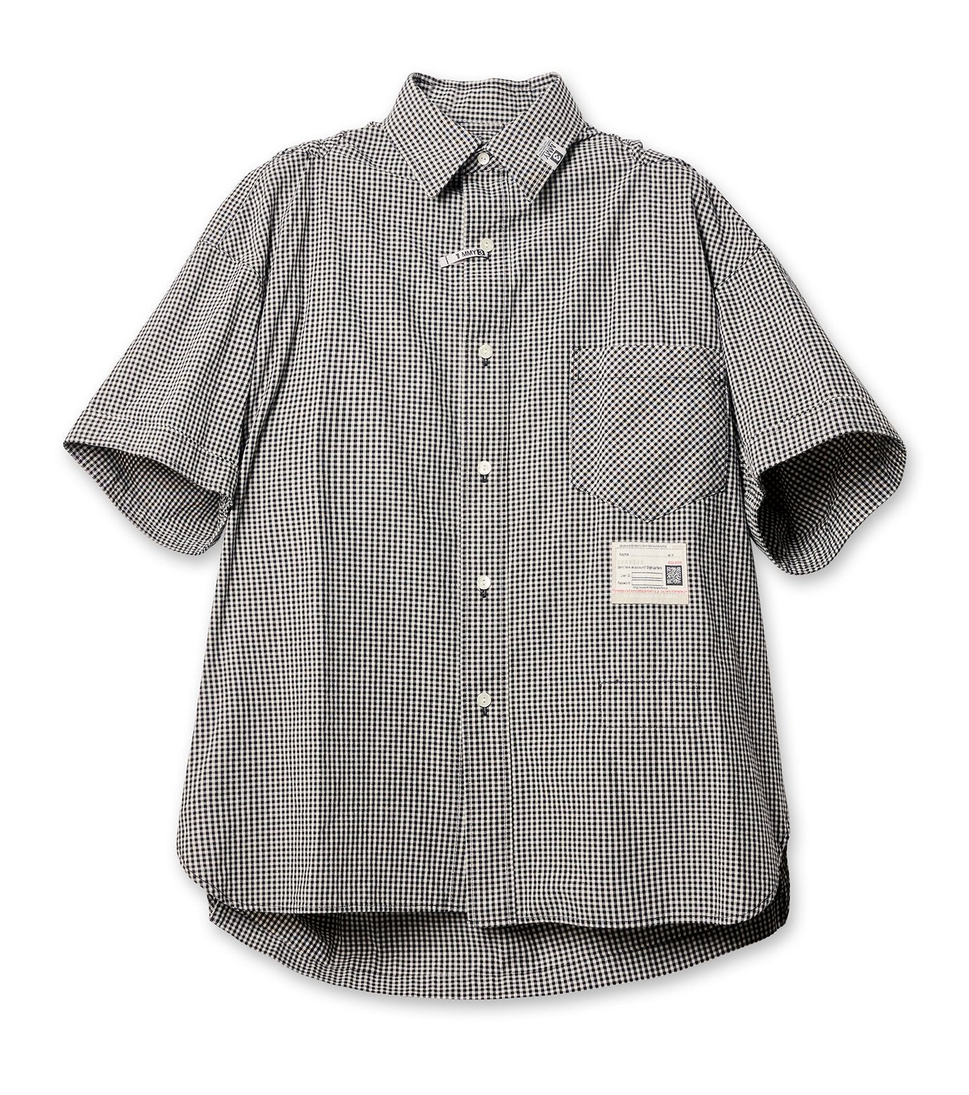 SHAWL LAYERED H/S SHIRTS