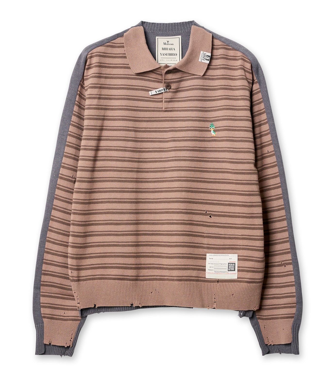 COMBINED KNIT PULLOVER