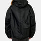 BOTTOM FOLDED HOODED BL