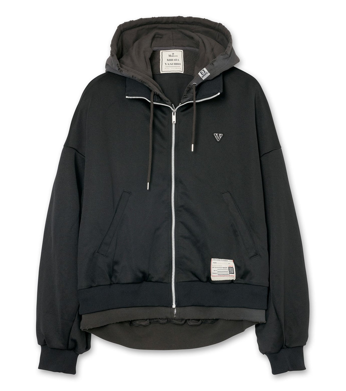 TRACK JACKET LAYERED SWEAT PARKA