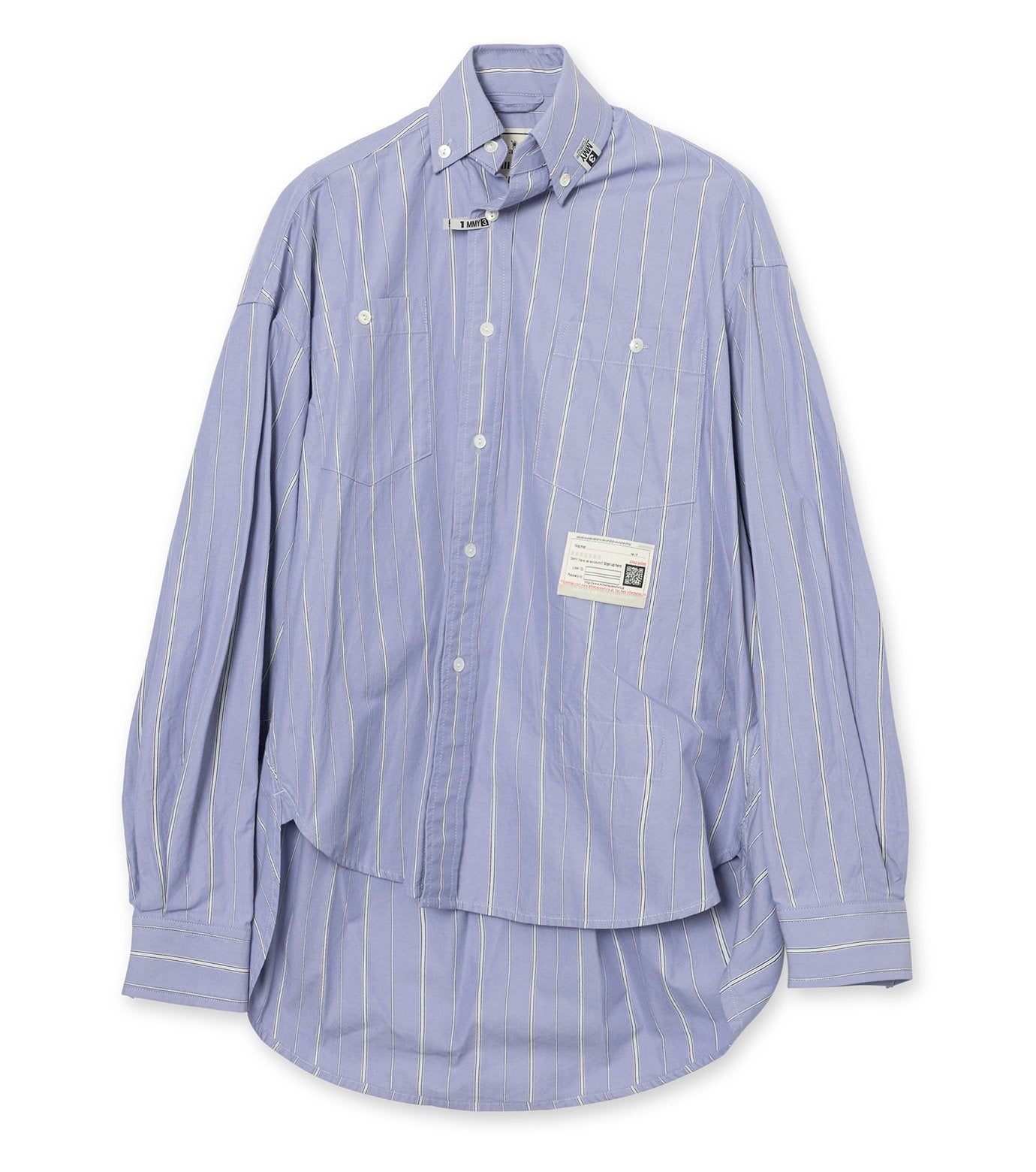 OFFSET FRONT SHIRT