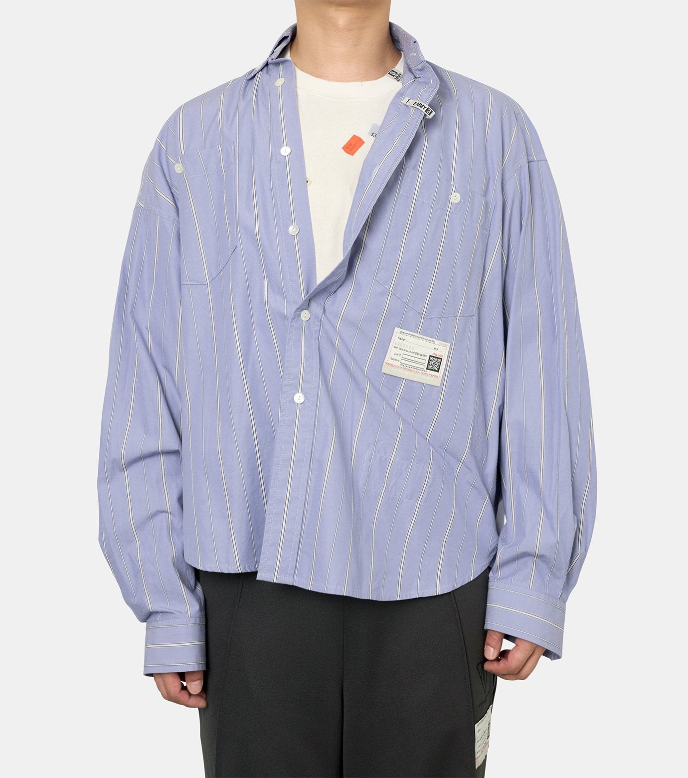 OFFSET FRONT SHIRT