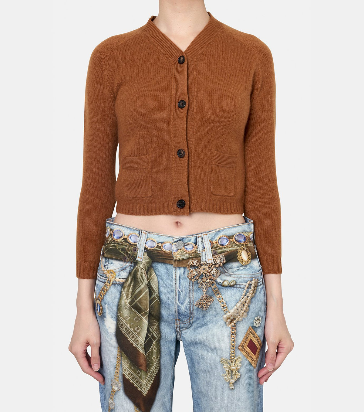 Krowna Cashmere Cardigan