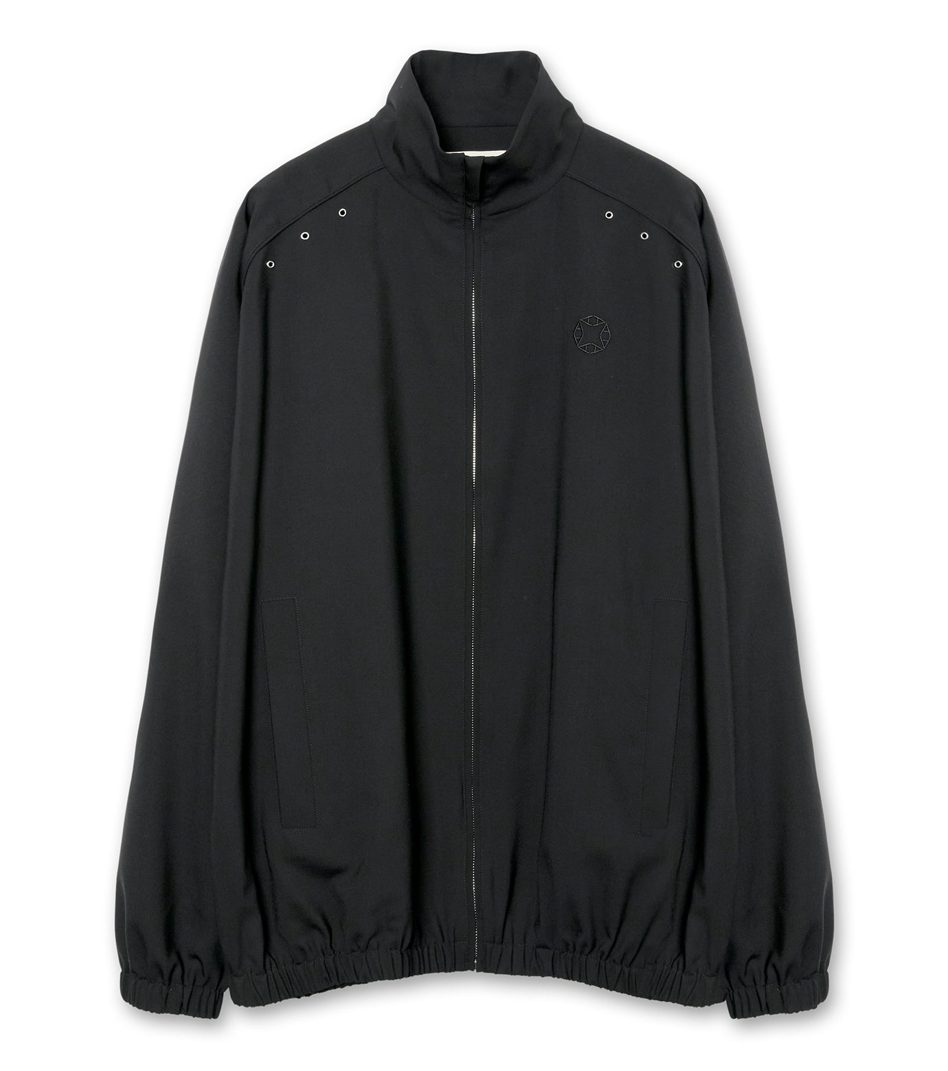 TAILORED TRACKTOP WITH EYELETS