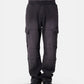 FLEECE GARMENT DYE CARGO PANTS