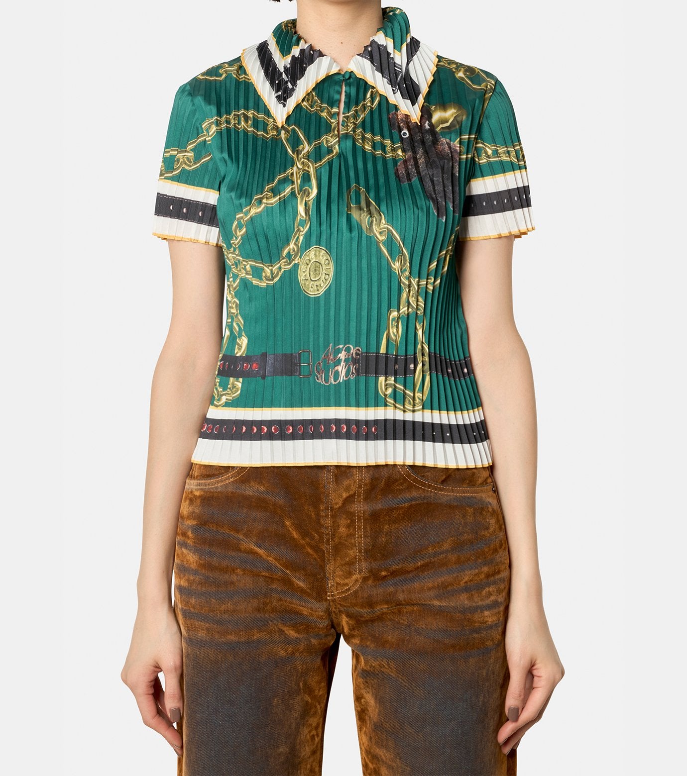 Syndia P Plisse Twill