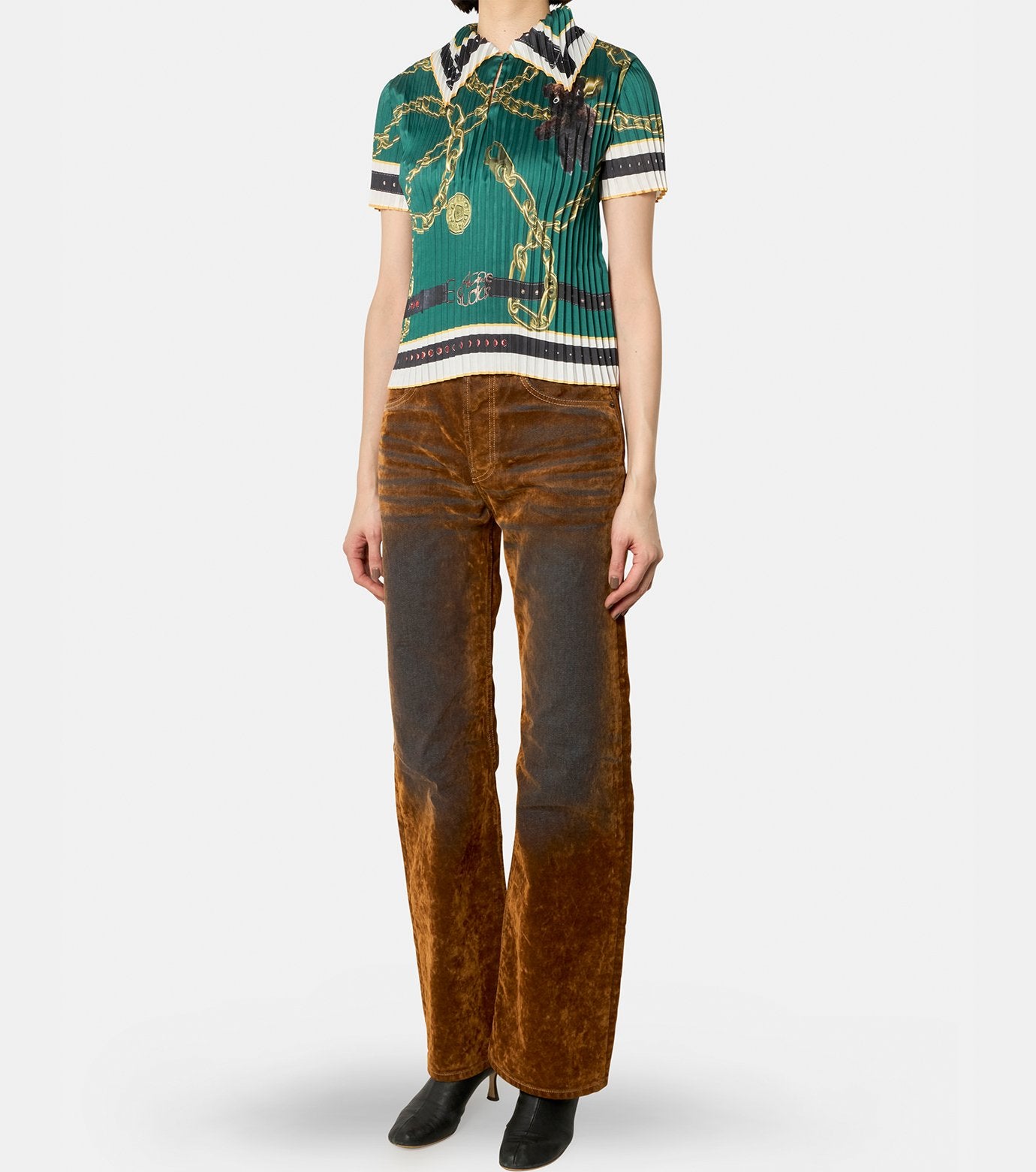 Syndia P Plisse Twill