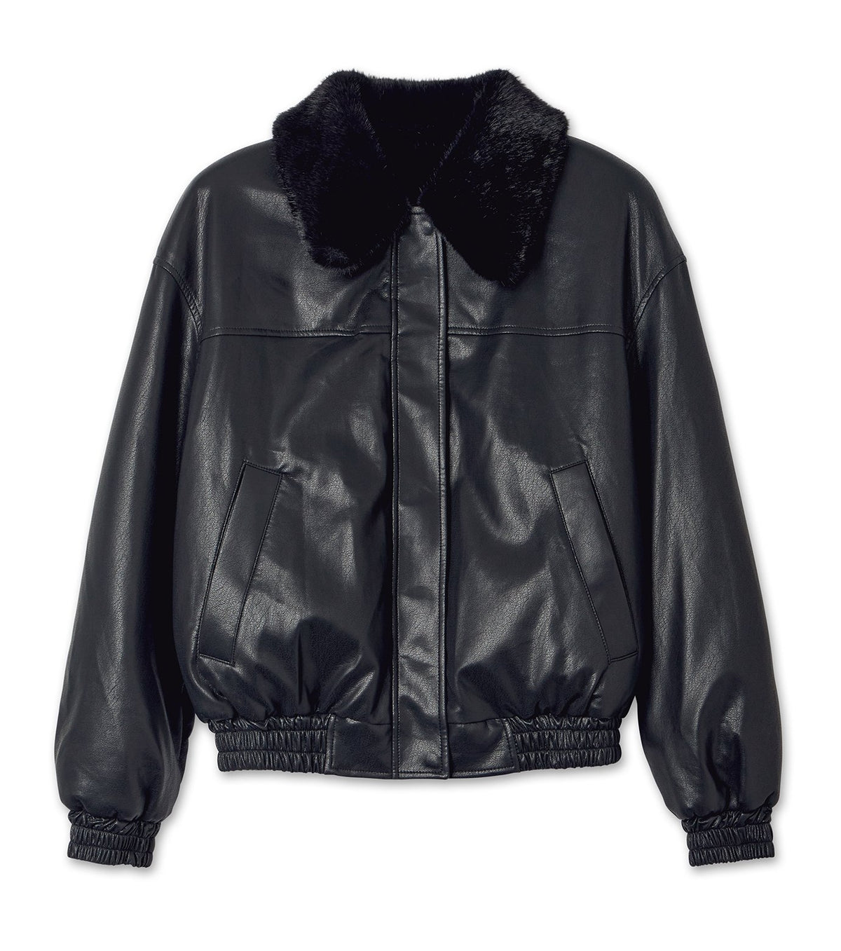 Reversible Fur-Cullar Jacket