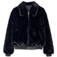 Reversible Fur-Cullar Jacket