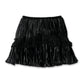 Ruffle Velvet Skirt