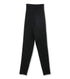 Black Belted Knit Leggings