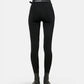 Black Belted Knit Leggings