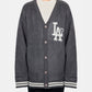 Dodgers Logo Knit Cardigan