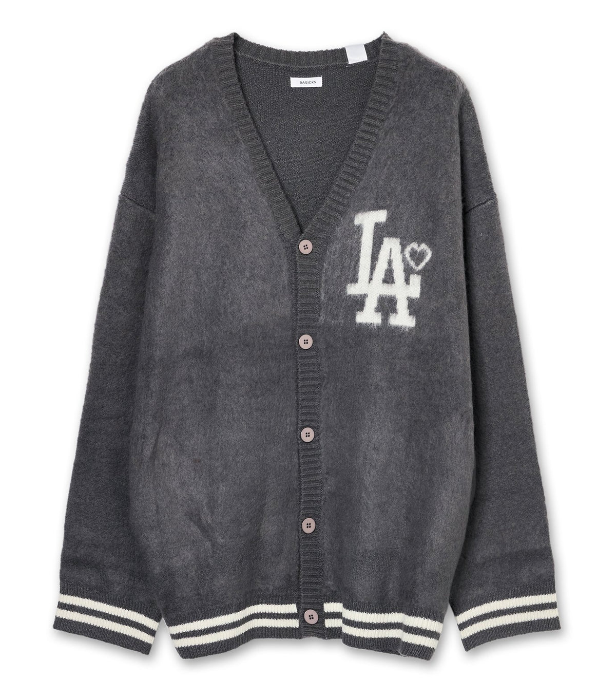 Dodgers Logo Knit Cardigan