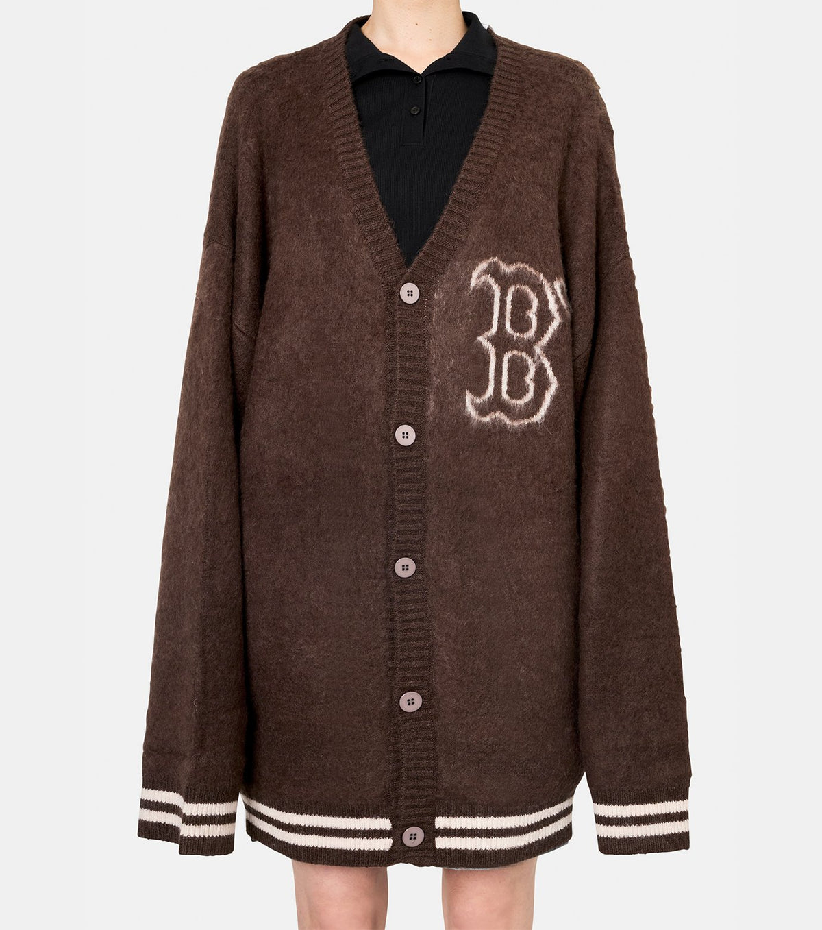 Red Sox Logo Knit Cardigan