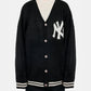 Yankees Logo Knit Cardigan