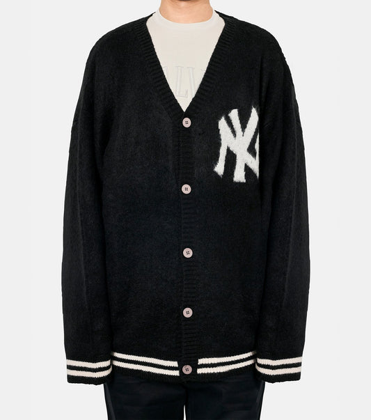 Yankees Logo Knit Cardigan