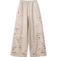 Sun Faded Sticker Wide Pants