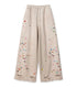 Sun Faded Sticker Wide Pants