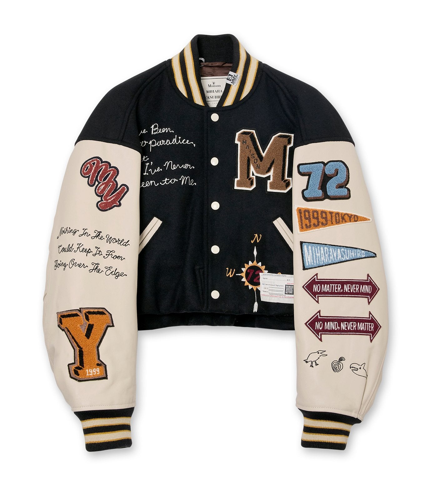 Roll-Up Hem Stadium Jumper
