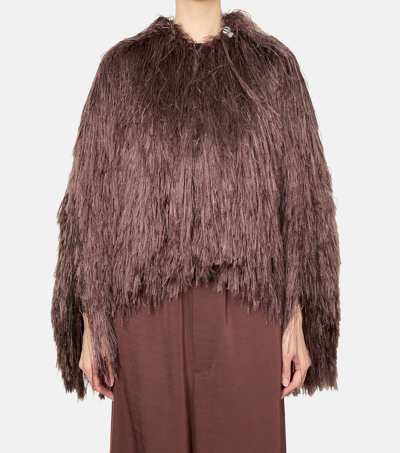 Long Shaggy Kit Cardigan