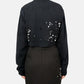 Embellished Distressed LS Mini Tee