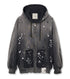 Embellished Sun Faded Parka