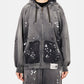 Embellished Sun Faded Parka