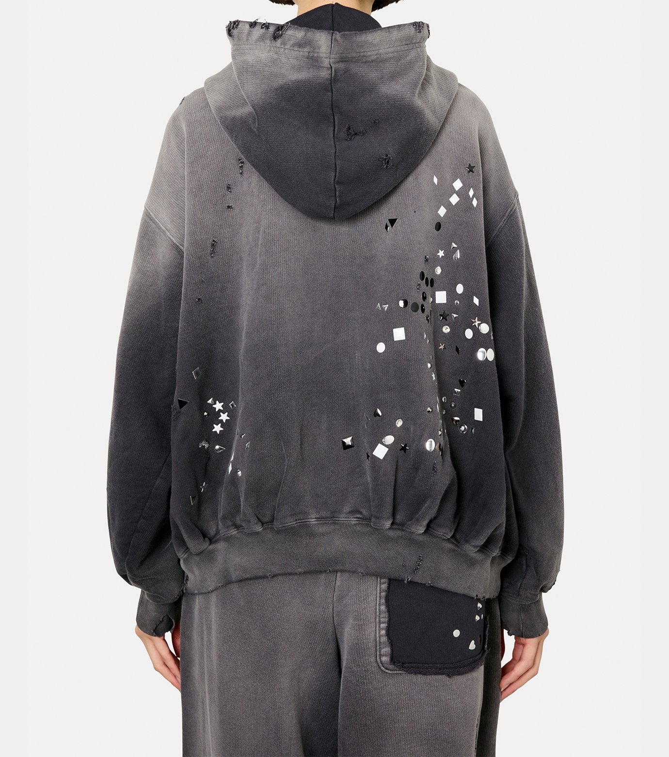Embellished Sun Faded Parka