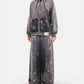 Embellished Sun Faded Parka