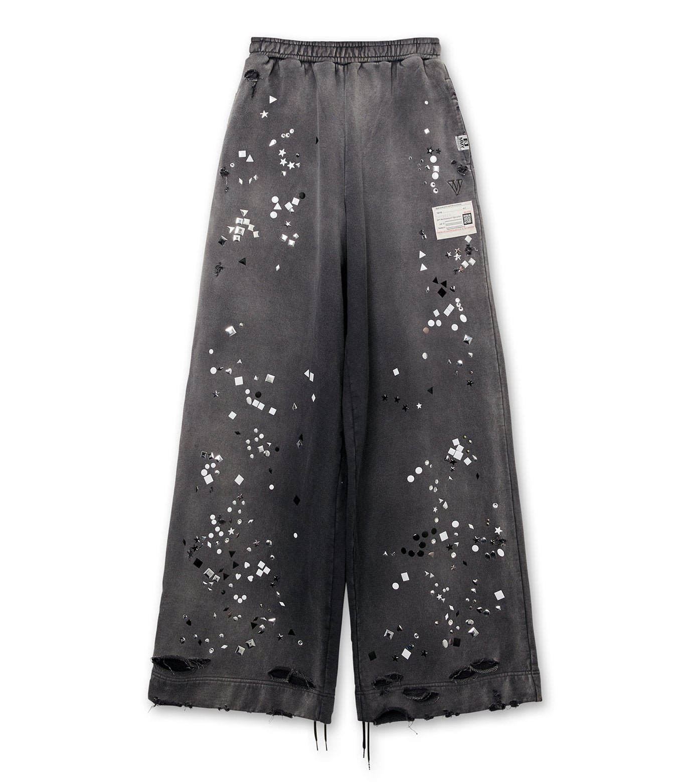 Embellished Sun Faded Pants