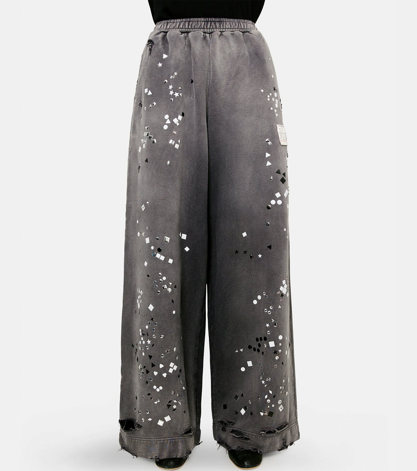 Embellished Sun Faded Pants