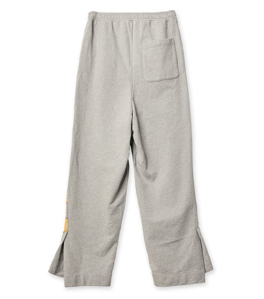 COLLAGE PRINT RESIZED PANTS