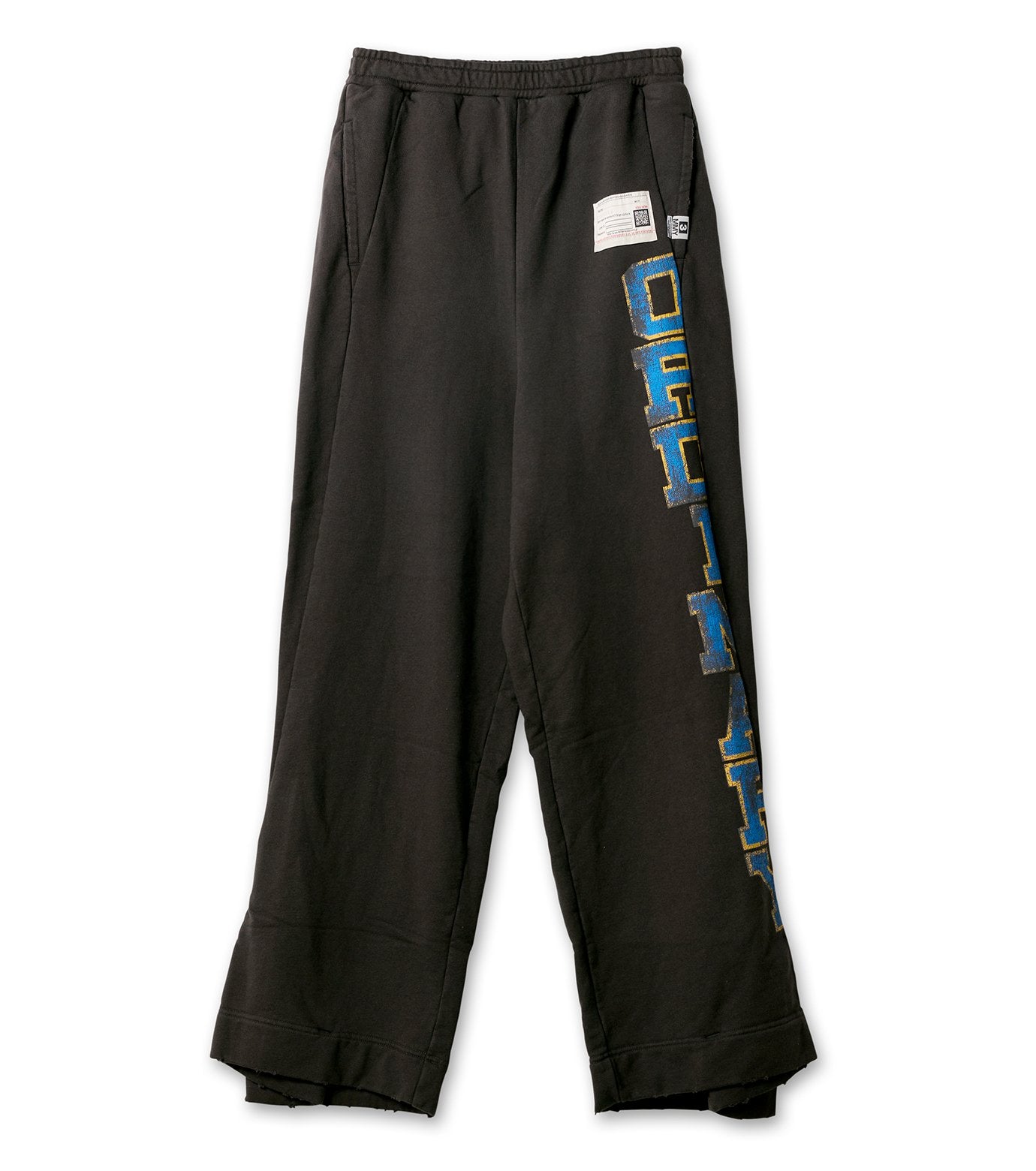 Collage Print Resized Pants