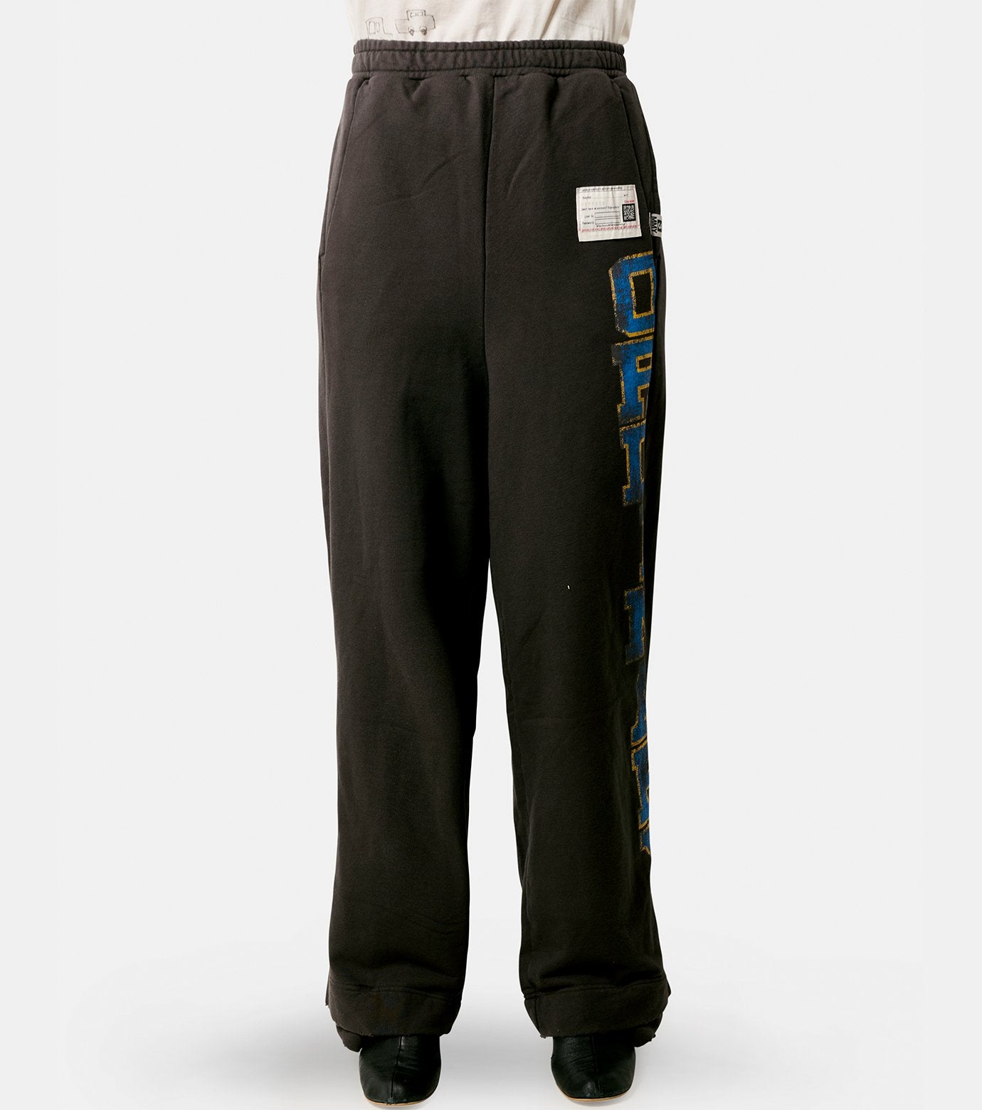 Collage Print Resized Pants