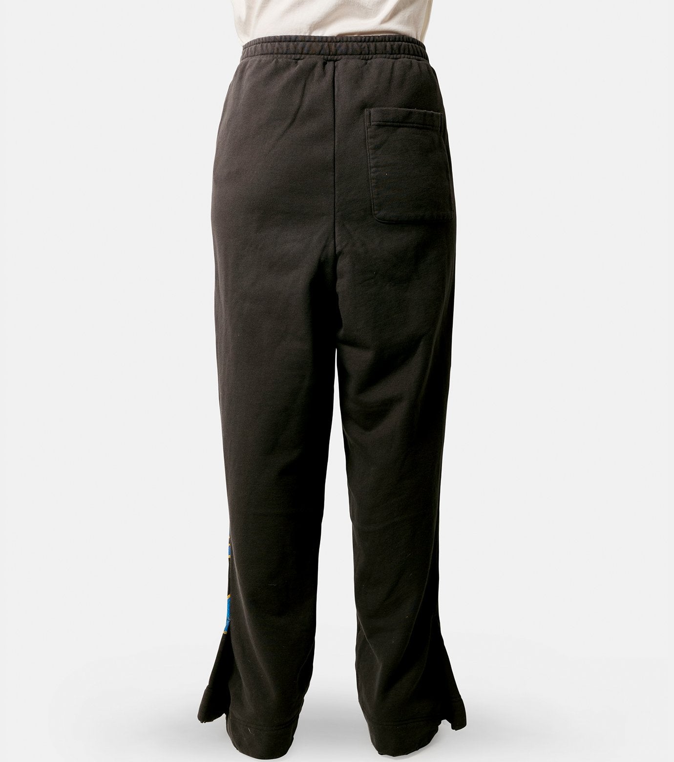 Collage Print Resized Pants