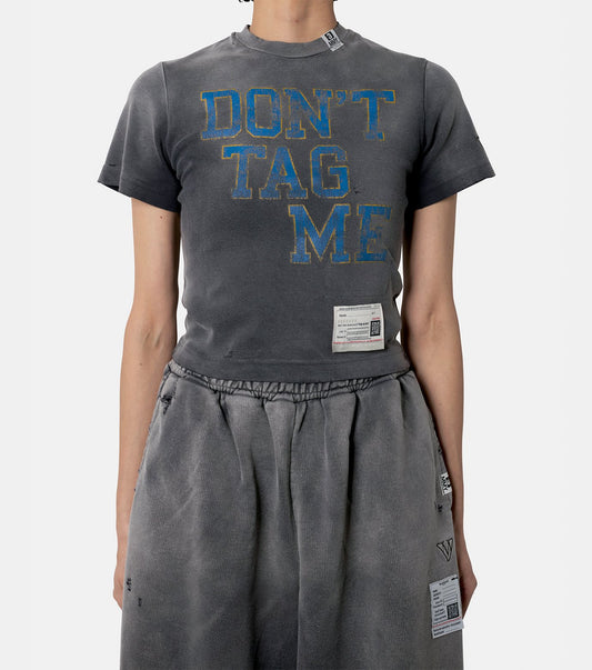 Sun Faded Collage Print Tee